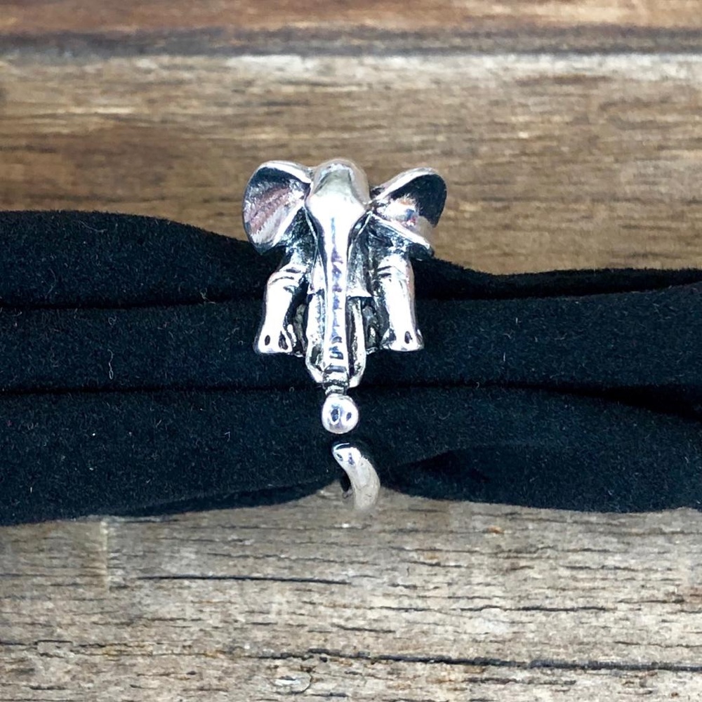 Ring, Lucky Elephant, Silver